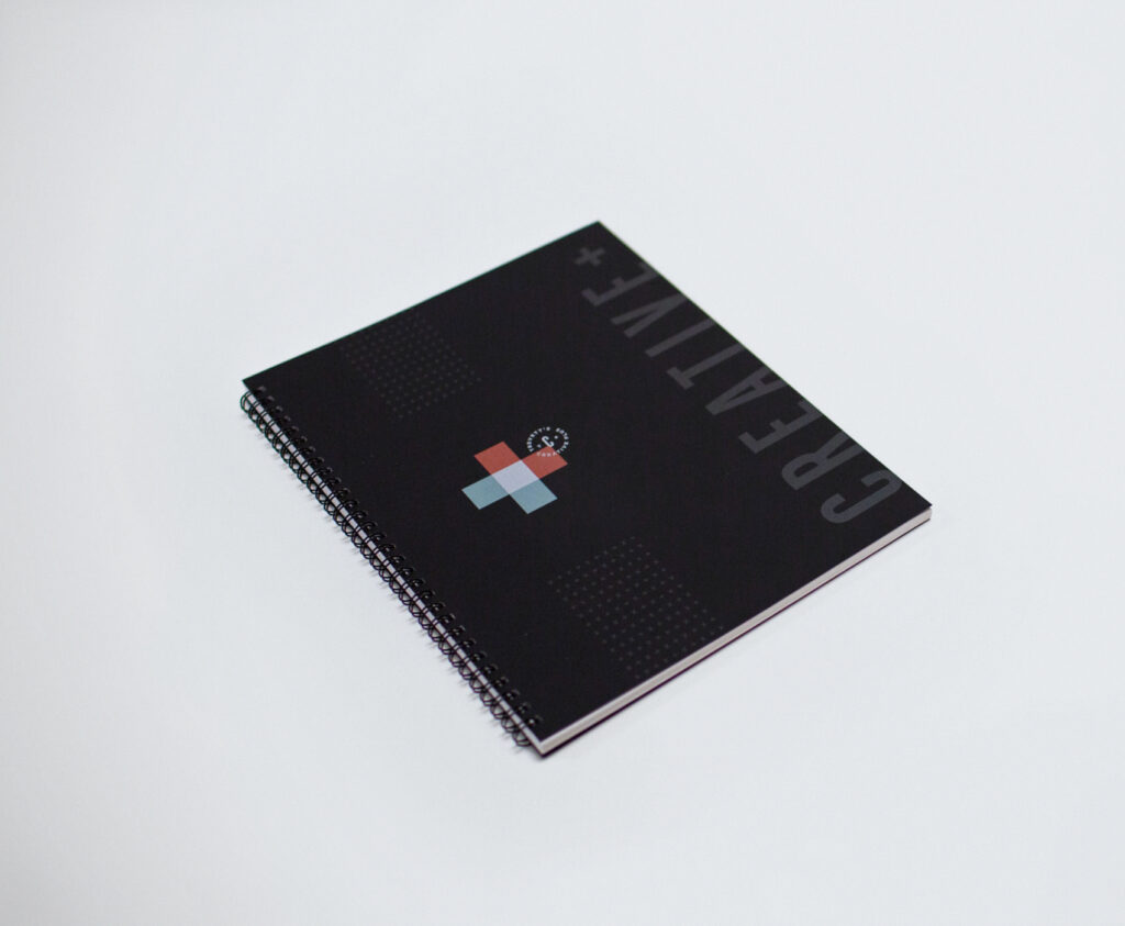 spiral notebook