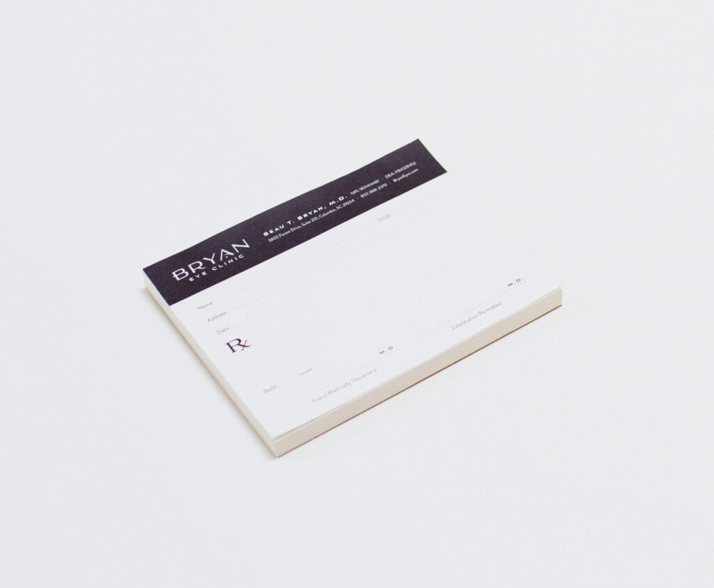 Prescription form